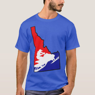 Camiseta Ride Idaho Snowmobile TShirt