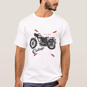 Camiseta "Ride in Retro Style - Vintage Bike Graphic Tee 🚴