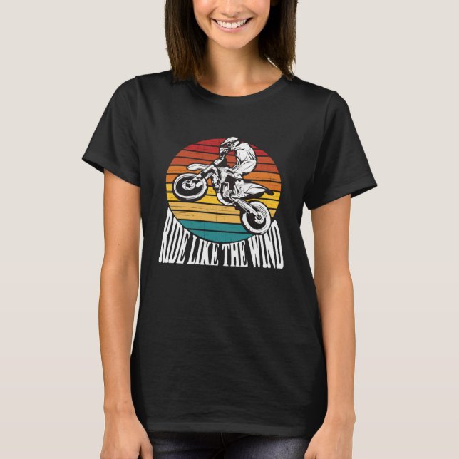 Camiseta Ride Like The Wind (Frente)