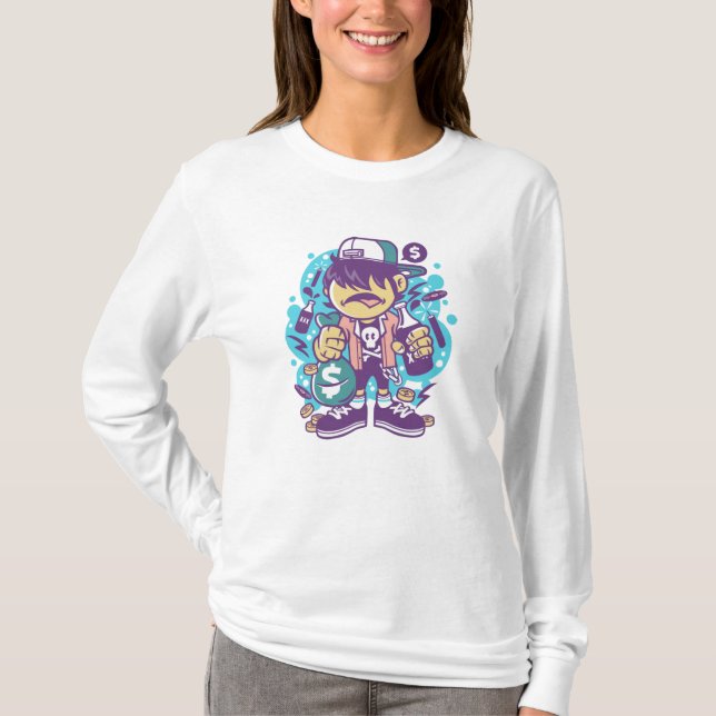 Camiseta Ride Monkey (Frente)