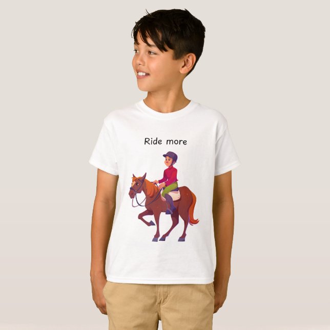 Camiseta Ride more boy (Frente Completa)