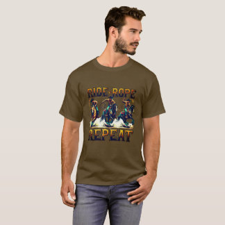 Camiseta ✨"Ride Rope Repeat" Cowboy Riding Shirt