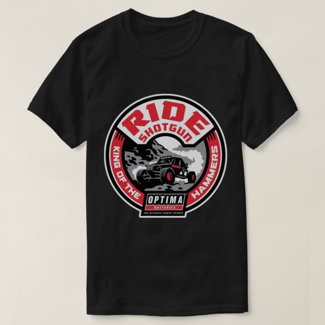 Camiseta Ride Shotguna - Rei Dos Hammers (Frente do Design)