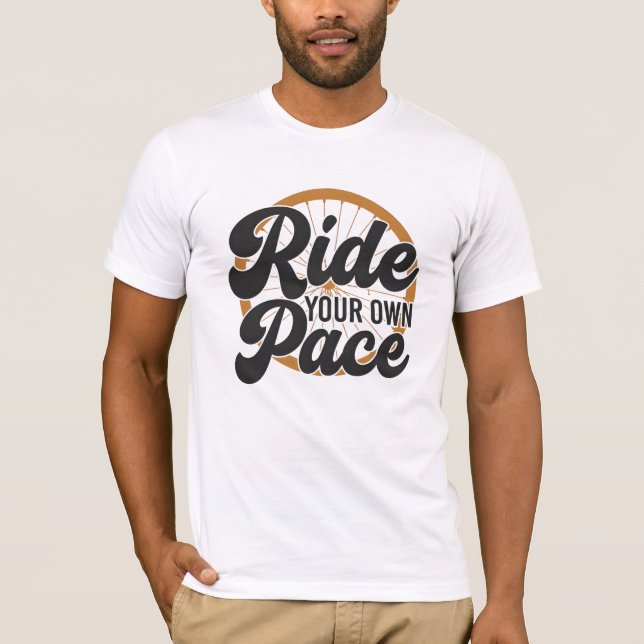 Camiseta Ride Your Own Pace Cycling (Frente)