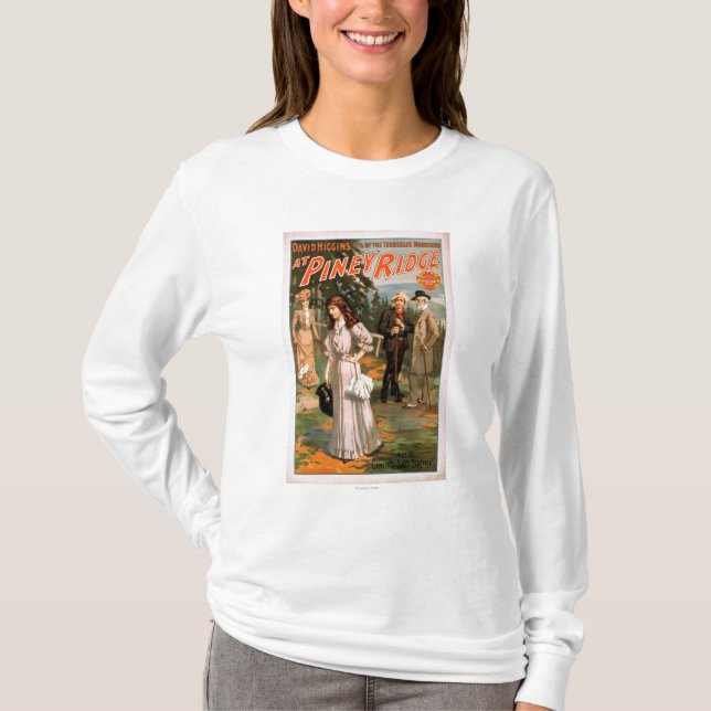 Camiseta Ridge Piney "Idyl das montanhas de Tennessee " (Frente)