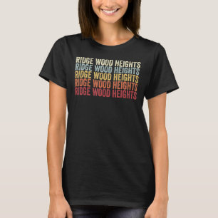 Camiseta Ridge Wood Heights Florida Ridge Wood Heights FL R