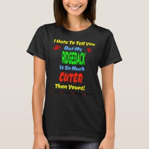 Camiseta Ridgeback, Cão-Pupado-Cachorro-Cachorro