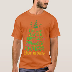 Camiseta Ridgeback Christmas Dog, raça Christmasree amigo