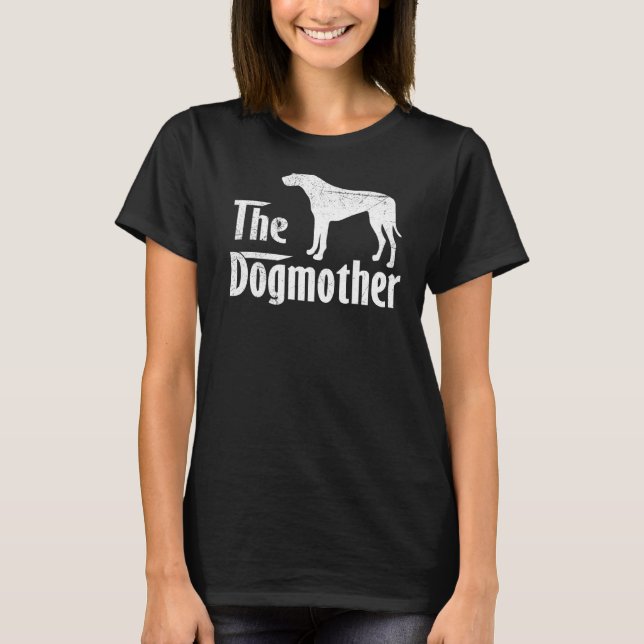 Camiseta Ridgeback Dog Mãe Dia de as mães (Frente)