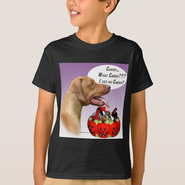 Camiseta Ridgeback Halloween Candy (Frente)
