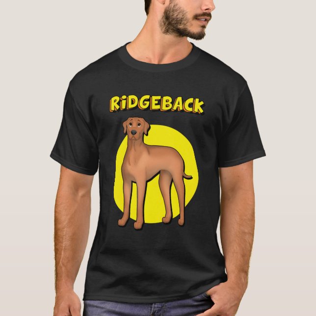 Camiseta Ridgeback rodesiano (Frente)