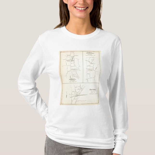 Camiseta Ridgefield, Newton, Darien (Frente)