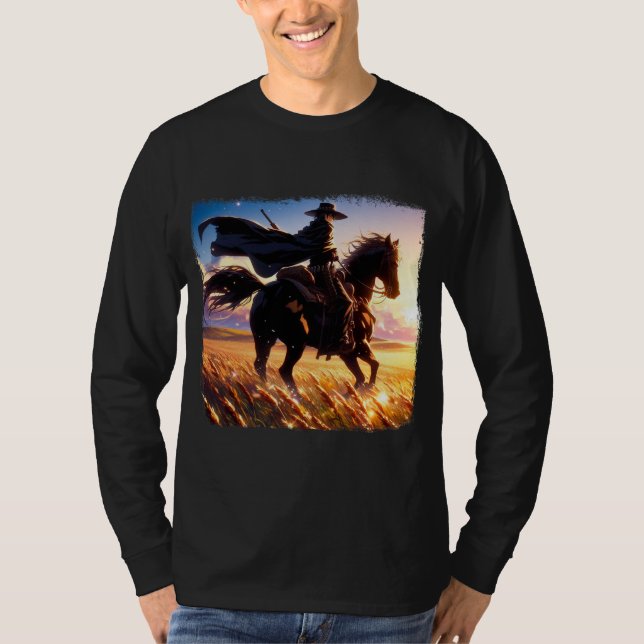 Camiseta Riding on the horizon  (Frente)