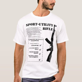 Camiseta Rifle da Esporte-Utilidade