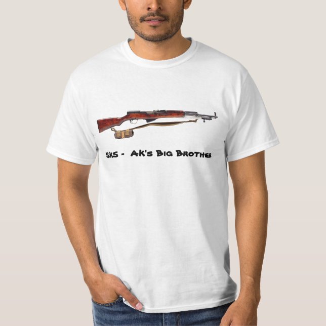 Camiseta Rifle de SKS - o big brother de AK (Frente)