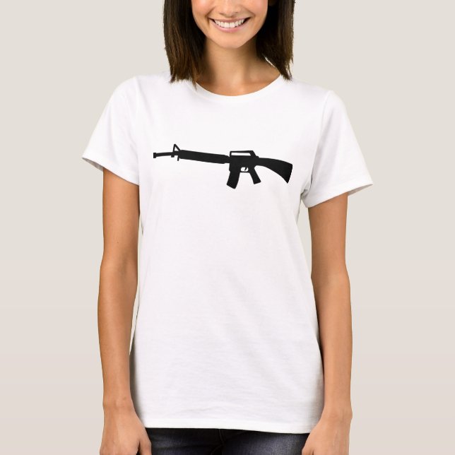 Camiseta Rifle M4 (Frente)