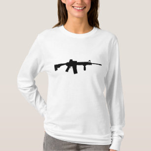 Camiseta Rifle preto AR-15