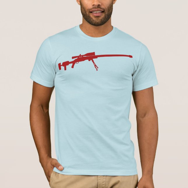 Camiseta Rifle vermelho (Frente)