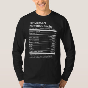 Camiseta Rifleman Nutrition Fala Engraçado