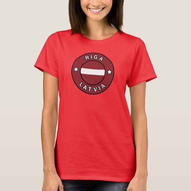 Camiseta Riga Latvia (Frente)