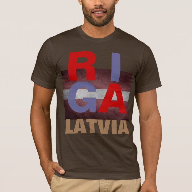 CAMISETA RIGA LATVIA (Frente)
