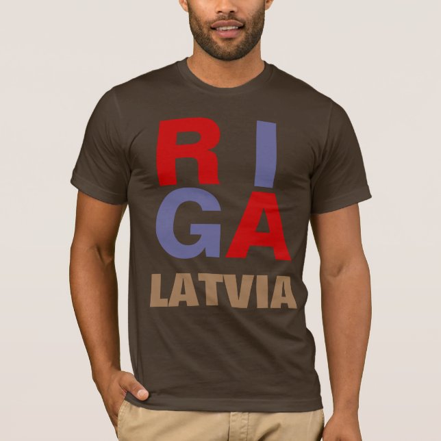 CAMISETA RIGA LATVIA (Frente)