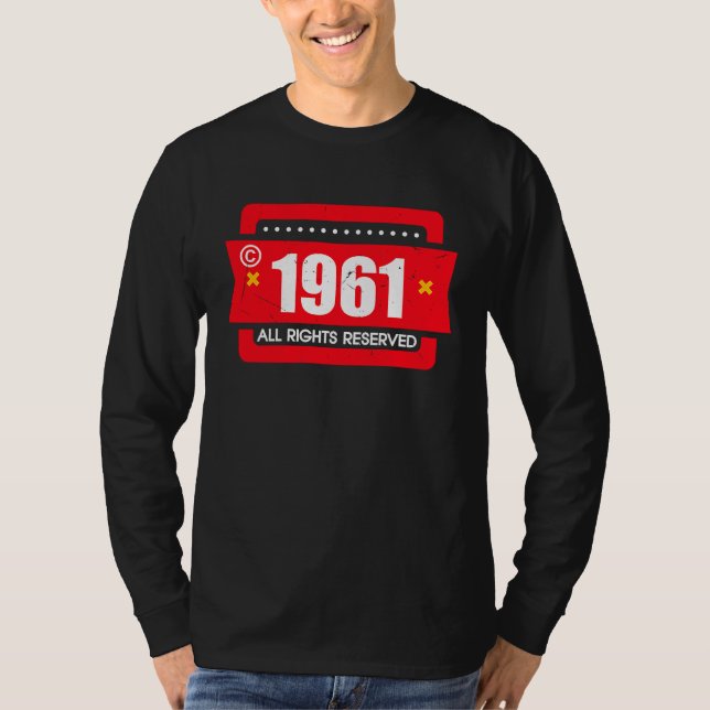 Camiseta right 1961 All Rights Reserve (Frente)