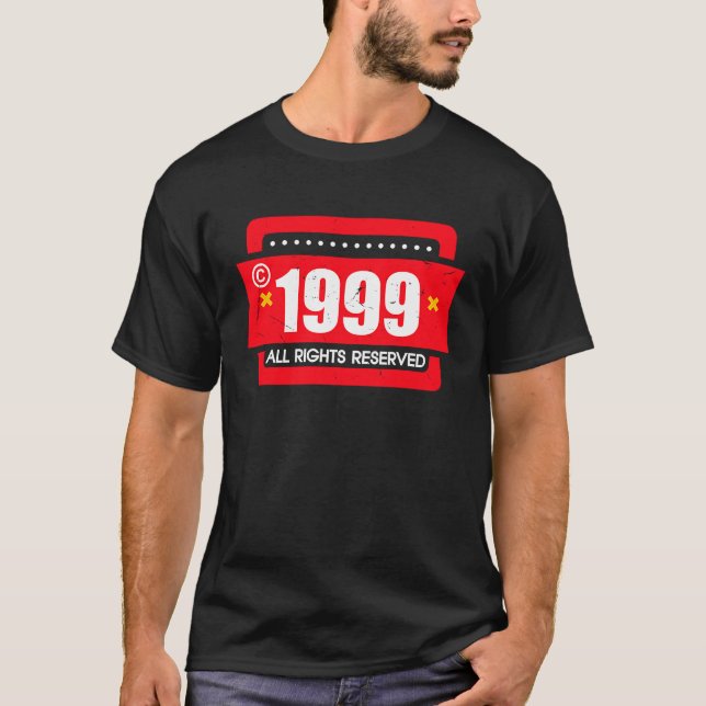Camiseta right 1999 All Rights Reserve (Frente)