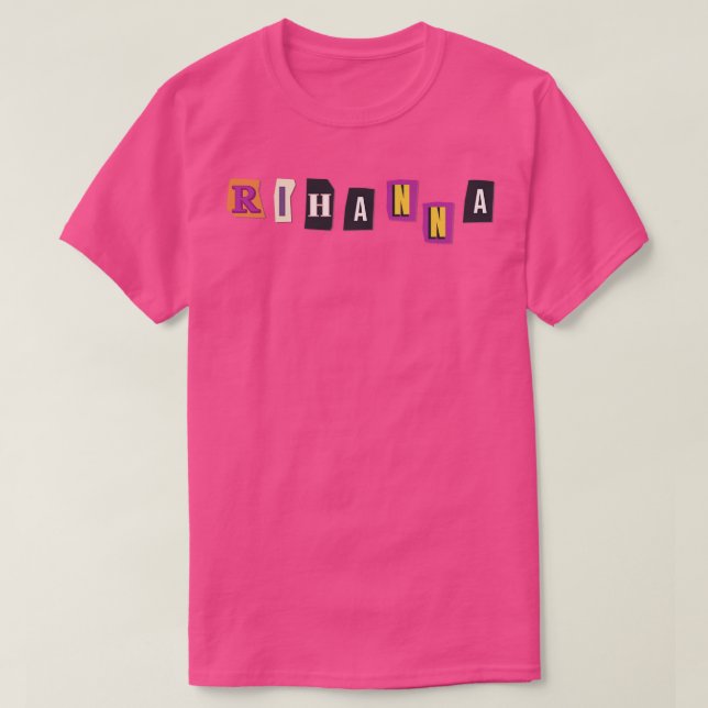 Camiseta RIHANNA TShirt 9 (Frente do Design)