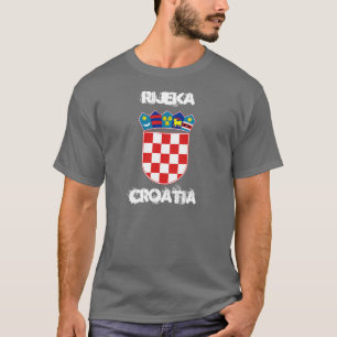 Camiseta Rijeka, Croatia com brasão