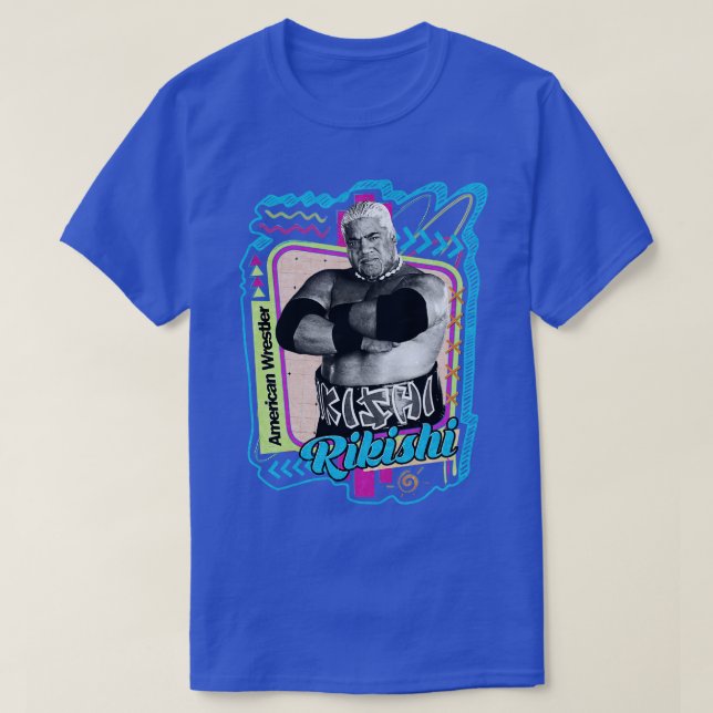 Camiseta Rikishi Pro Wrestler (Frente do Design)