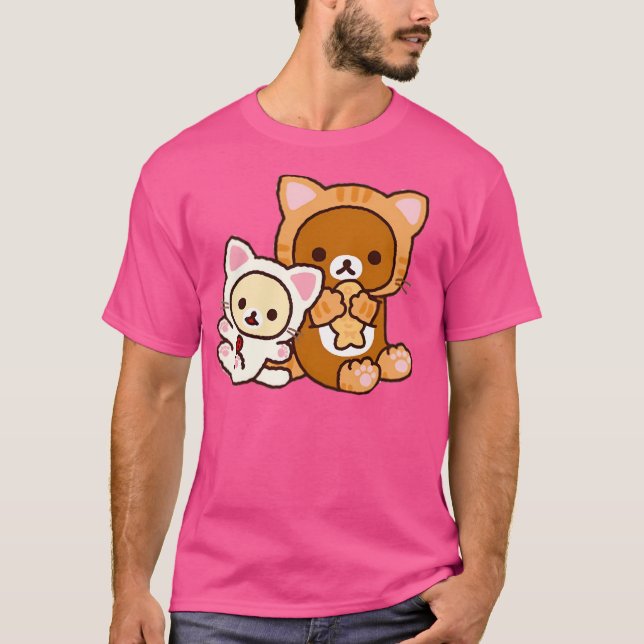 Camiseta Rilakkuma-And-Korilakkuma-In-Costumes (Frente)