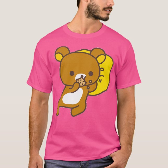 Camiseta Rilakkuma come Cookie Kawaii (Frente)