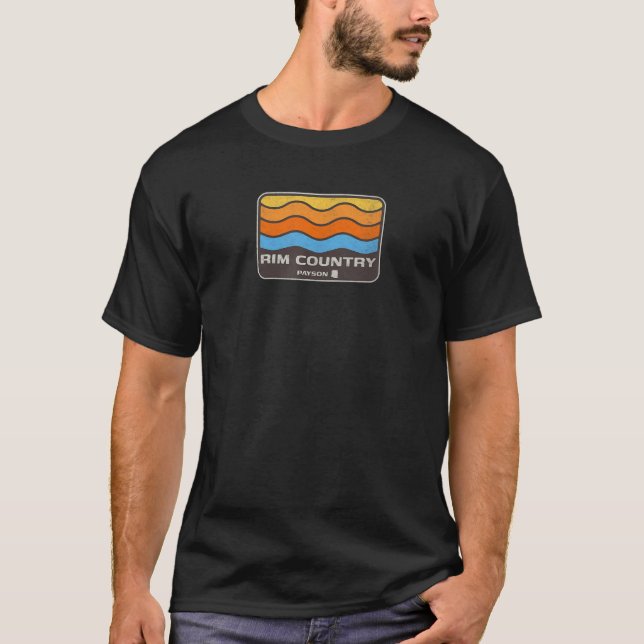 Camiseta Rim País Payson AZ (Frente)