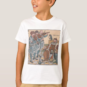 Camiseta Rima de berçário velha do rei Cole