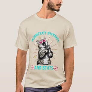 Camiseta Rimas e Batidas Perfeitas - Gato DJ Repercutindo E