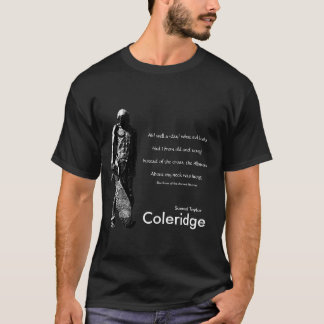 Camiseta Rime do Navegador-Samel antigo Taylor Coleridge