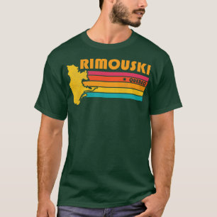 Camiseta Rimouski Quebec Canada Vintage angustiou Souvenir