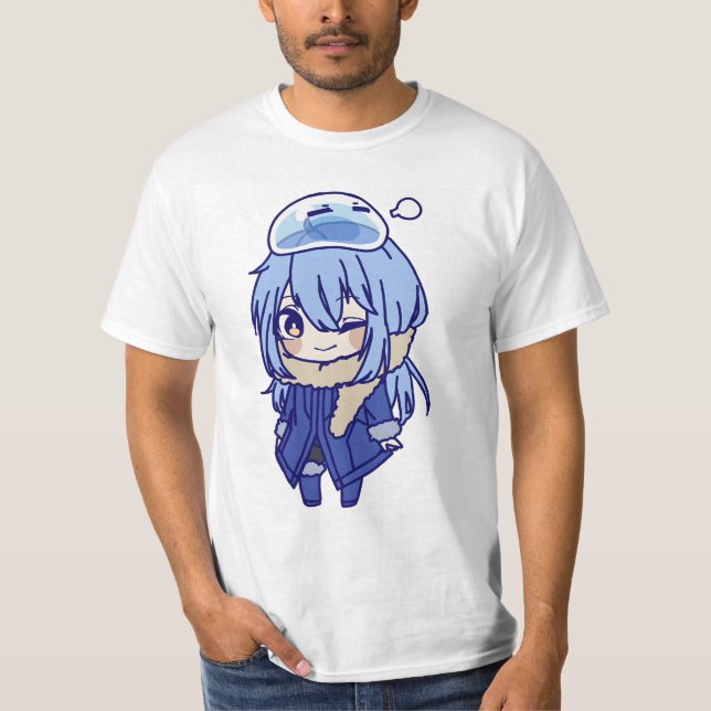 Camiseta Rimuru chibi feliz (Frente)