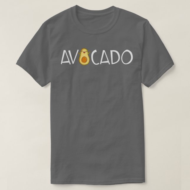 Camiseta Rindo de abacate T (Frente do Design)