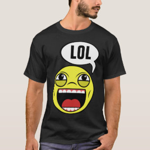 Camiseta Rindo De Rosto Alto