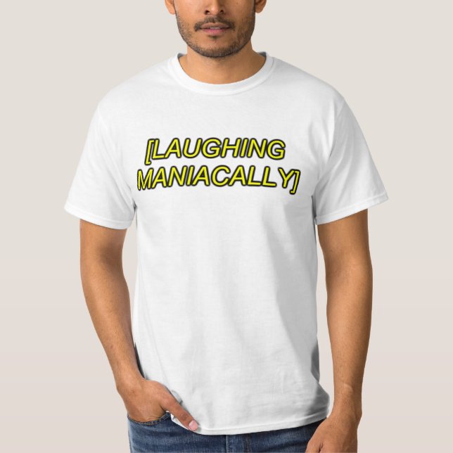 Camiseta rindo maniacally o sfx (Frente)