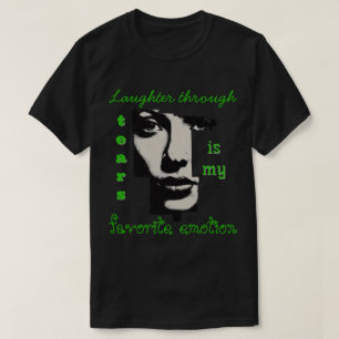 Camiseta "Rindo pelas lágrimas" design unisex T-Shirt diver
