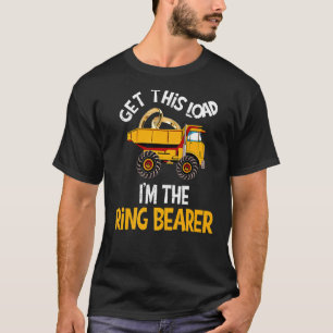 Camiseta Ring Bearer Segurança Engraçada E Proteção Present