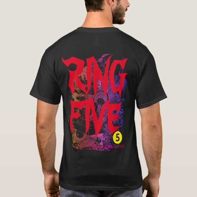 CAMISETA RING FIVE (Verso)