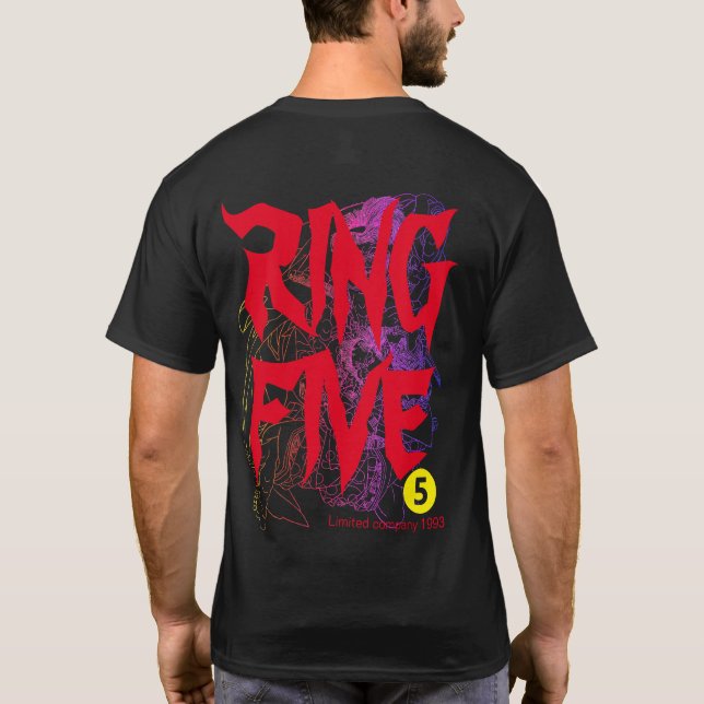 CAMISETA RING FIVE (Verso)