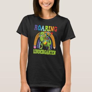 Camiseta Ring Jardim De Infância Dinossauro Rex De Volta À