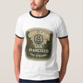 Camiseta Ringer Tee - Code Calm Fog Strong | Fluxo de SF Re