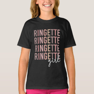 Camiseta Ringette Girl Presentes para jogador de ponta