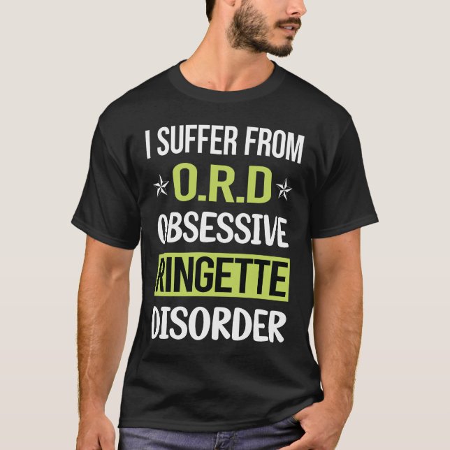 Camiseta Ringette Obsessive Love (Frente)